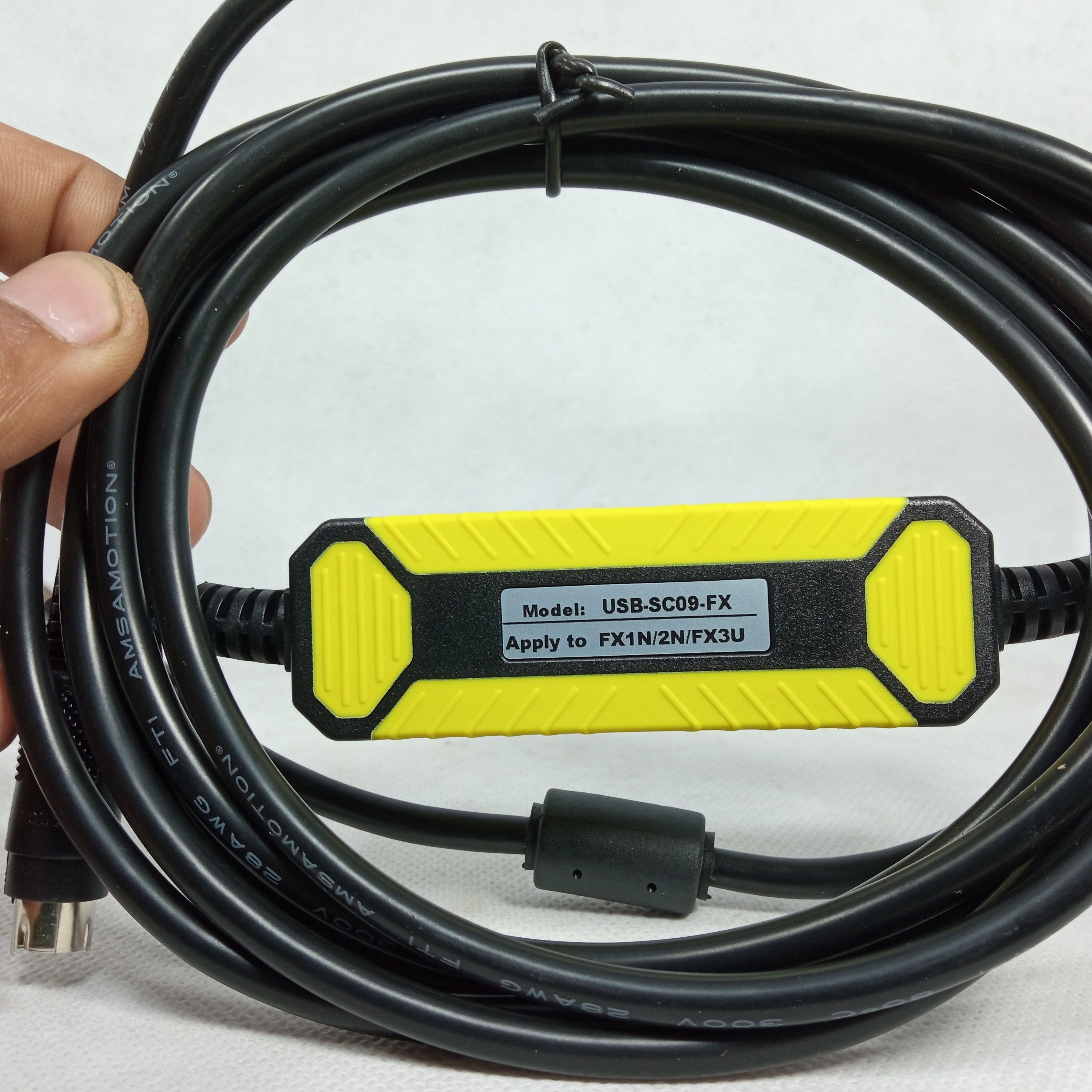 1402_1 Mitsubishi PLC Programming Cable USB-SC09-FX in Pakistan - industryparts.pk