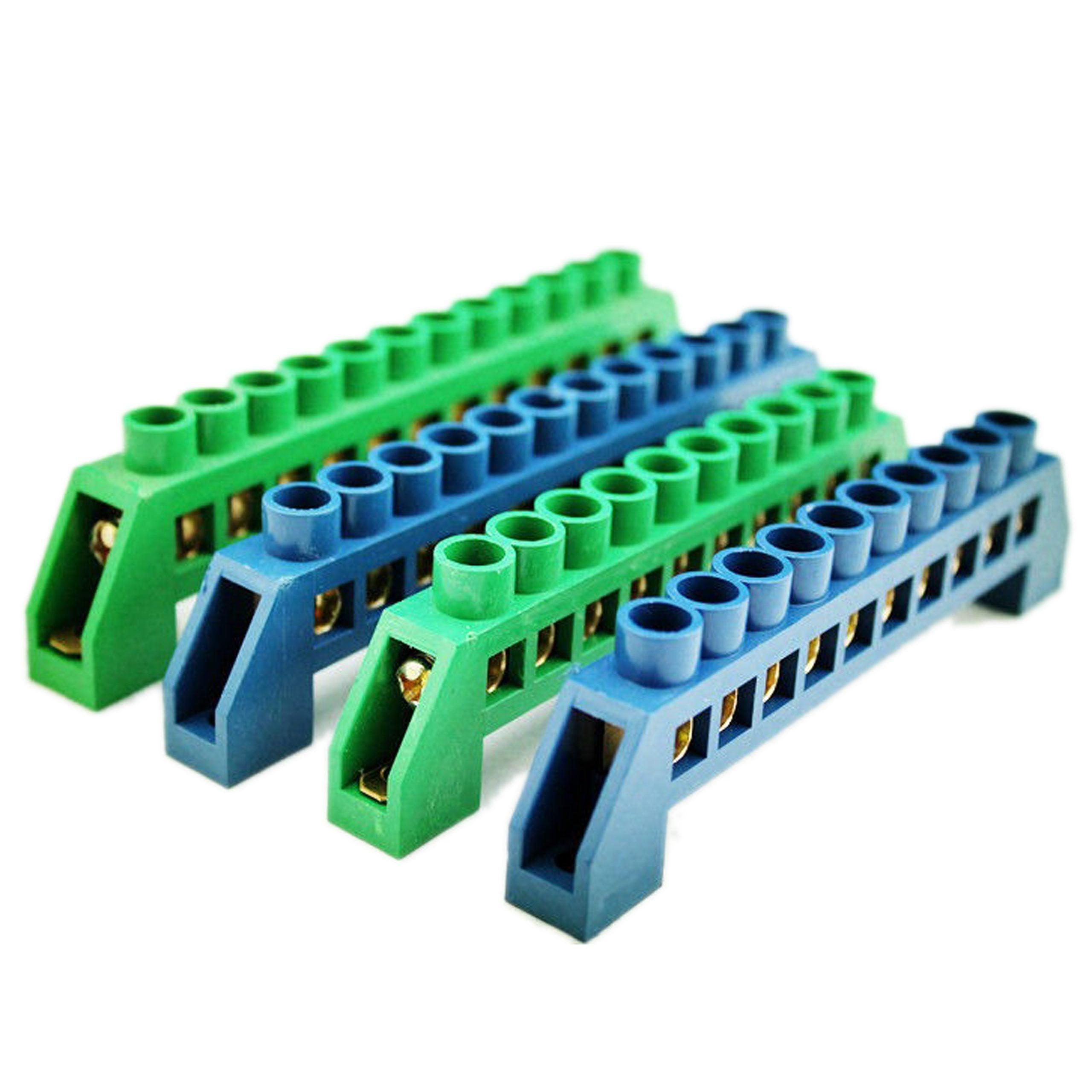 1825-scaled_2d0a4589-182f-46e7-aed6-f4da45a28654 3 Pcs 12PIN XP0812D Wire Connection Screw Terminal Strip Copper terminal Green - industryparts.pk
