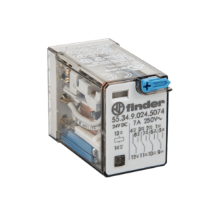 MINIATURE GP RELAY 7A 4CO 24VDC - industryparts.pk
