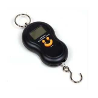 Electronic Scale Digital LCD Balance 50kg / 10g Kitchen Portable Hanging Balance Smile Shape Digital Pocket Display Scale - industryparts.pk