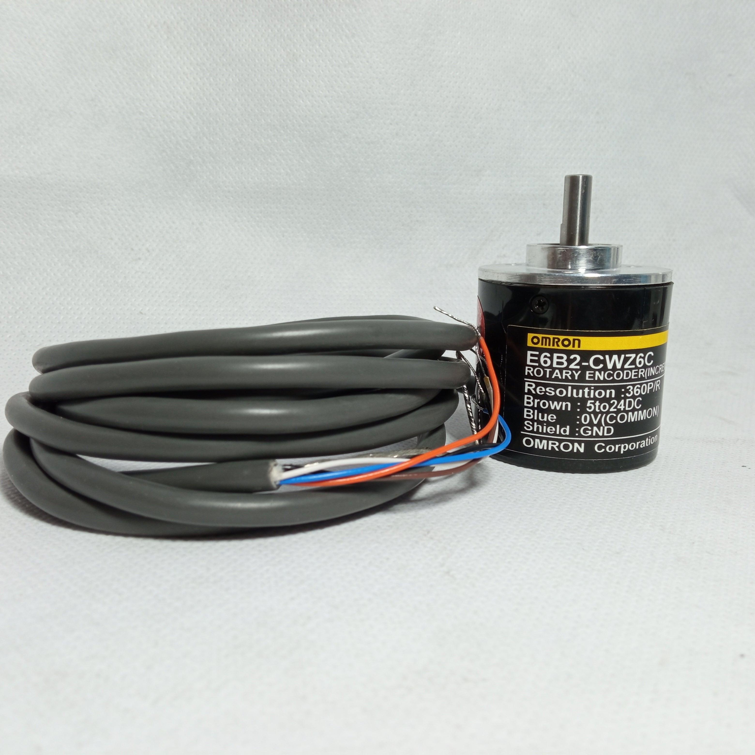 1949_5 360PPR OMRON Incremental Rotary Encoder E6B2-CWZ6C in Pakistan - industryparts.pk