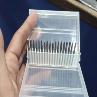 20Pcs Carbide Rotary Burrs Set Milling Cutter Drill Bit Engraving Bits 3mm - industryparts.pk