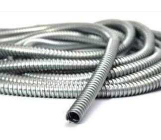50mm Metal Flexible Conduit Pipe (1 foot) - industryparts.pk