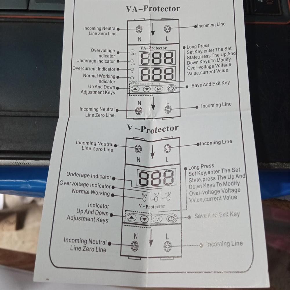 63A220VHomeProtectionProtector_AdjustableDeviceforVoltageMoraBulgariainPakistan_09cb680e-b9c9-4fb1-ae30-b47156a02414 63A 220V Home Protection Protector, Adjustable Device for Voltage Mora Bulgaria in Pakistan - industryparts.pk