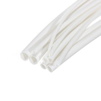 6mm White Heat Shrinkable Sleeve (5meter) - industryparts.pk