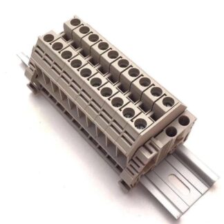 2.5mm Din Rail Line Up Mounted Terminal Block Terminal 20 Pcs in Pakistan - industryparts.pk