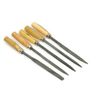 Steel File Set with Wooden Handles for Metal,needl file - industryparts.pk