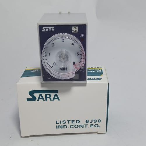SuperTimeRelaySA3PA-B220VACTimerDelay Sara Time Relay SA3PA-B 220VAC Timer Delay in Pakistan - industryparts.pk